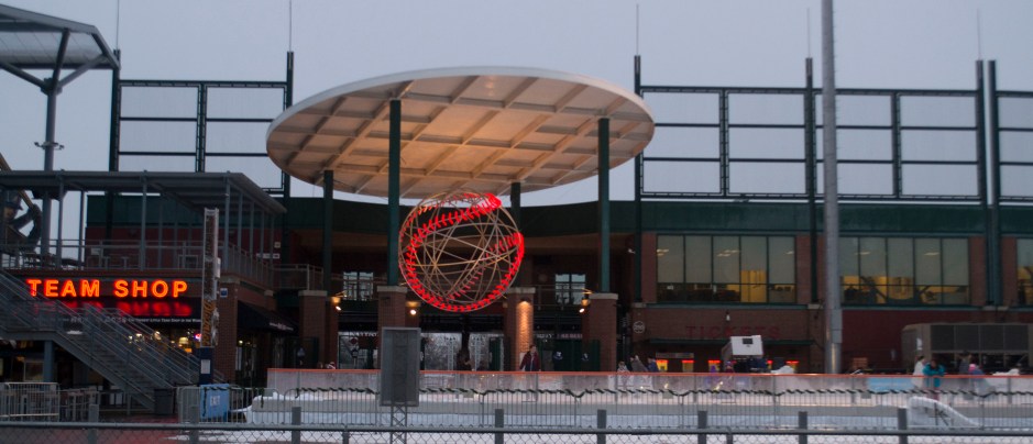 The Reno Ice Rink is now in its second year at the Aces Ballpark. It was previously located by the Truckee River and was call the "Rink on the River."